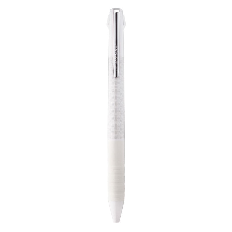三菱鉛筆 油性ボールペン ジェットストリーム スリムコンパクト 3色 0.5mm ホワイト SXE3JSS05.1