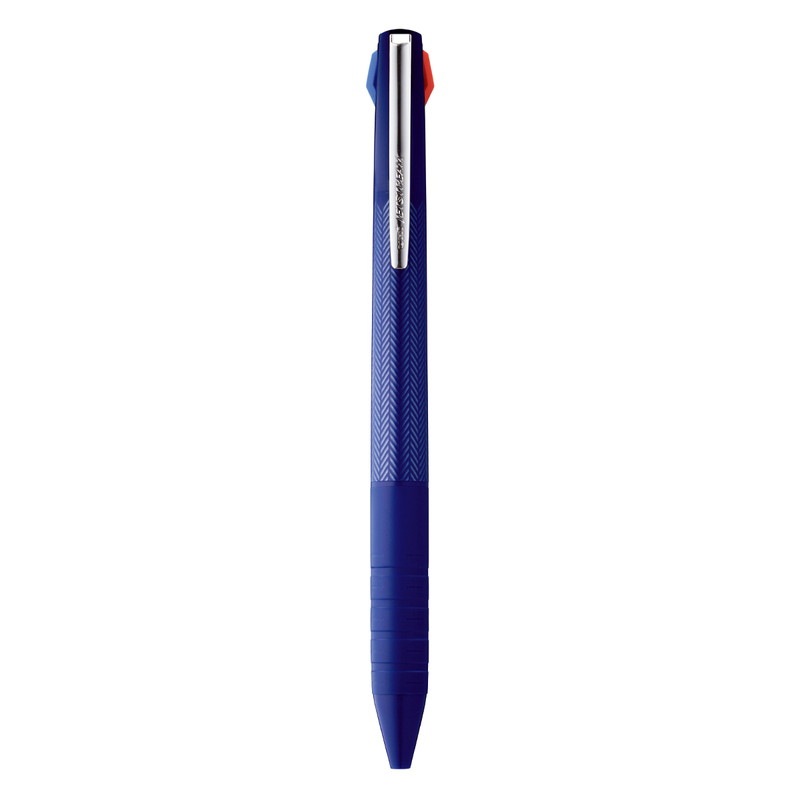 三菱鉛筆 油性ボールペン ジェットストリーム スリムコンパクト 3色 0.5mm ネイビー SXE3JSS05.9