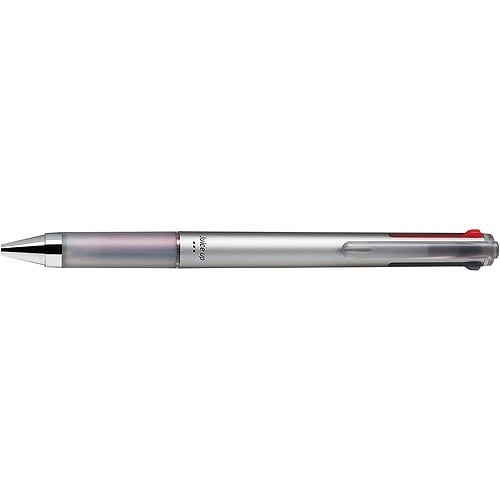 パイロット 3色ゲルボールペン ジュースアップ3 0.4mm シルバー LKJP-50S4-S
