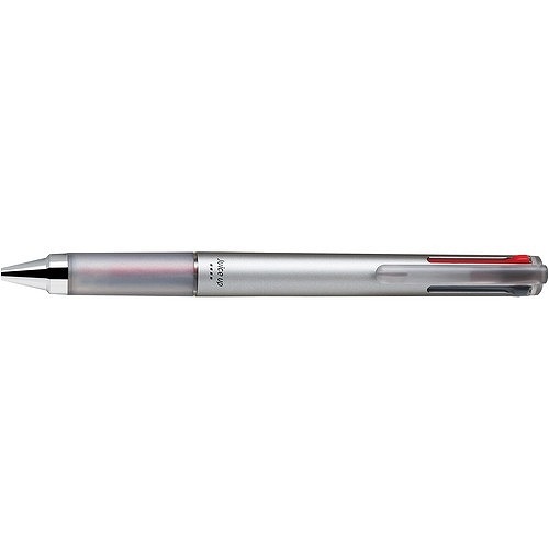 パイロット 4色ゲルボールペン ジュースアップ4 0.4mm シルバー LKJP-60S4-S