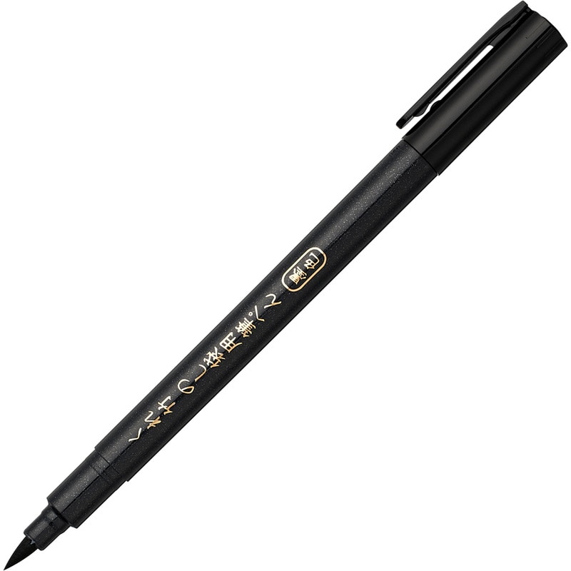 呉竹 のし袋用筆ぺん 墨色 DBD161-10S 筆ペン