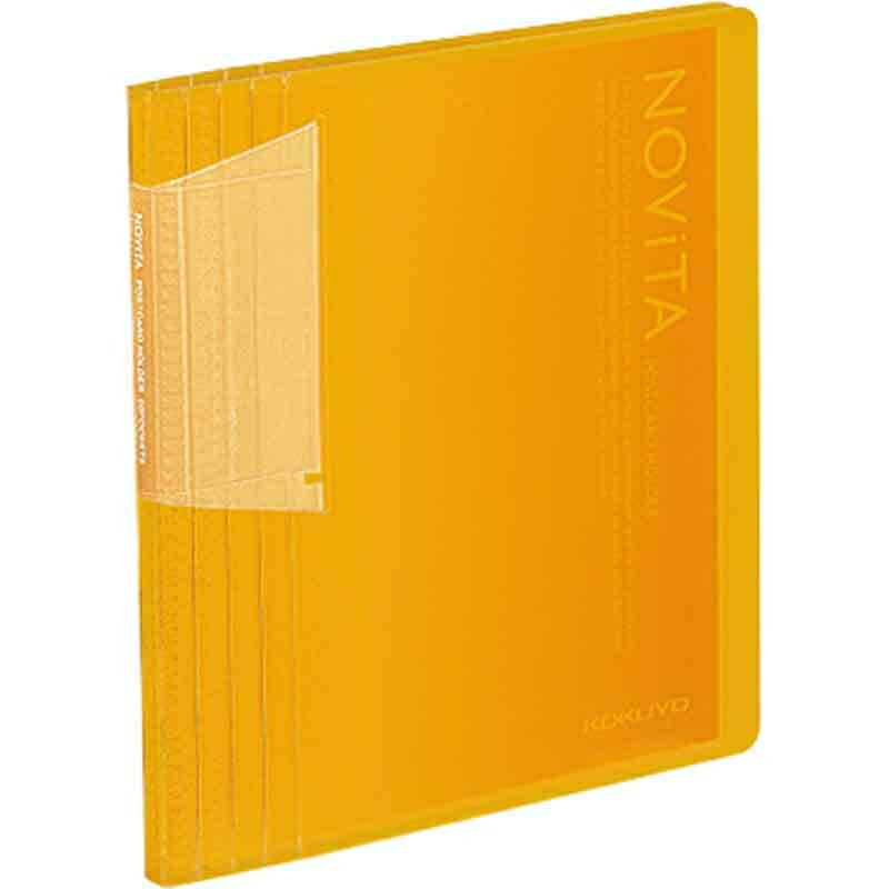 コクヨ ポストカードホルダー ノビータ 60枚 黄 ハセ-N60Y