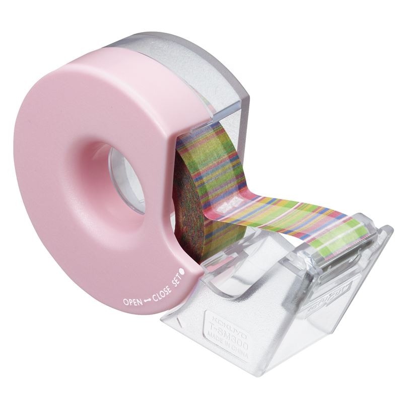 コクヨ テープカッター カルカットハンディ マスキングテープ用 桃 T-SM300-1NLP マステ マステカッター