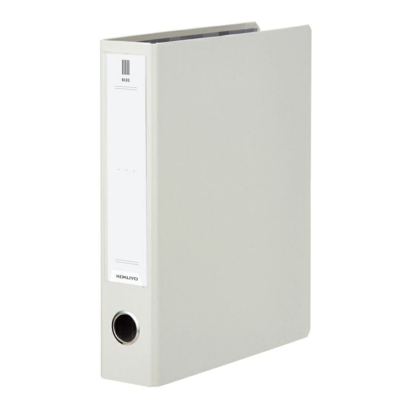コクヨ チューブファイル＜ＮＥＯＳ＞Ａ４縦 ５０ｍｍとじ ２穴 オフホワイト ﾌ-NE650W ネオス 多枚数 大量