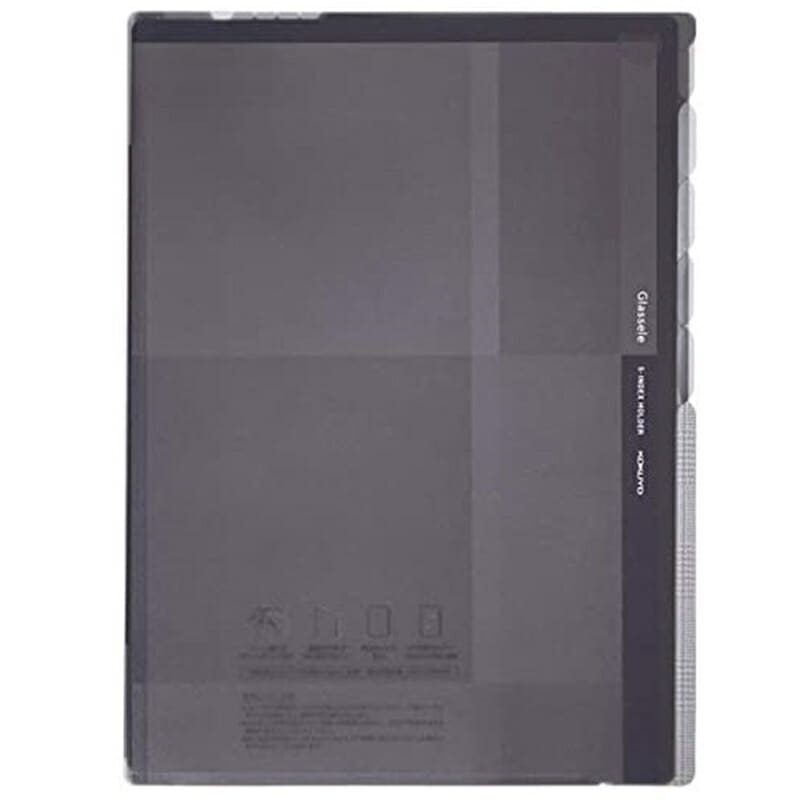 コクヨ 5インデックスホルダー ＜Glassele＞ A4 タテ型 ブラック ﾌ-GL750D 50枚収容 丈夫 書類 整理
