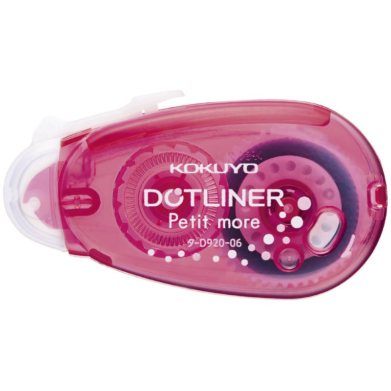コクヨ テープのり ドットライナー プチモア ピンク 使い切りタイプ ﾀ-D920-06P