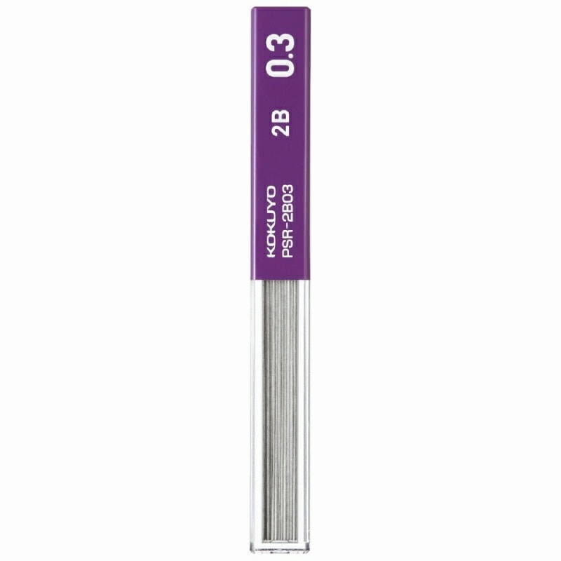 コクヨ シャープ 替芯 0.3mm 2B PSR-2B03-1P 鉛筆シャープ