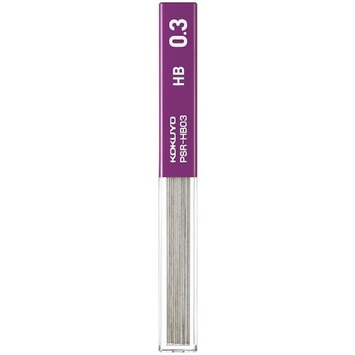 コクヨ シャープ 替芯 0.3mm HB PSR-HB03-1P 鉛筆シャープ