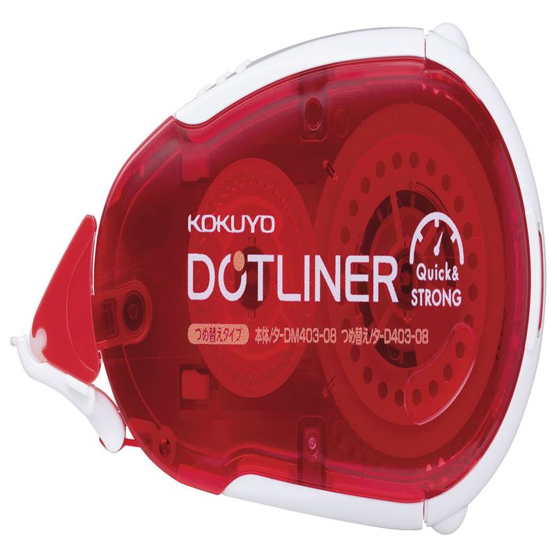 コクヨ テープのり ドットライナー 強力に貼る 本体 ﾀ-DM403-08