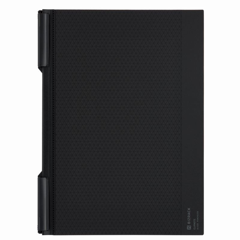 コクヨ クリップノート BIZRACK A4 ブラウンブラック ﾉ-BRCN202D ビズラック