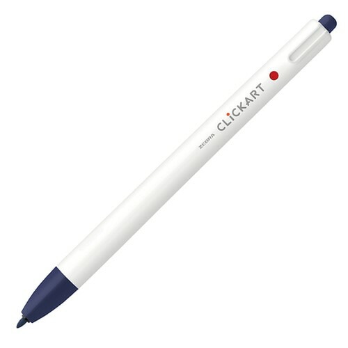 ゼブラ クリッカート ブルーブラック WYSS22－FB 水性ペン ノック式