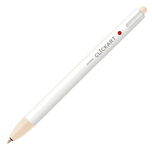 ゼブラ クリッカート ペールオレンジ WYSS22-POR 水性ペン ノック式