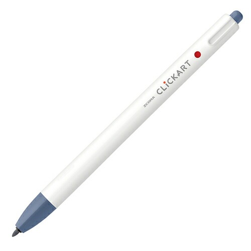 ゼブラ クリッカート ブルーグレー WYSS22－BGR 水性ペン ノック式