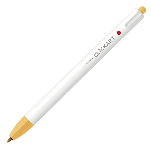 ゼブラ クリッカート マリーゴールド WYSS22-MGO 水性ペン ノック式