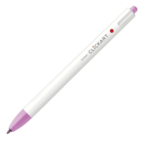 ゼブラ クリッカート ラベンダー WYSS22-LV 水性ペン ノック式