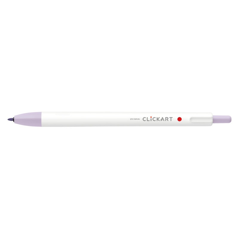 ゼブラ クリッカート ライラック WYSS22-LIL 水性ペン ノック式 カラーペン
