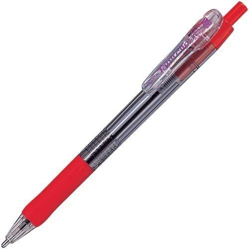 ゼブラ タプリクリップ ボールペン １．６ 赤 １本入 P-BNU5-R 油性 ボールペン インクたっぷり