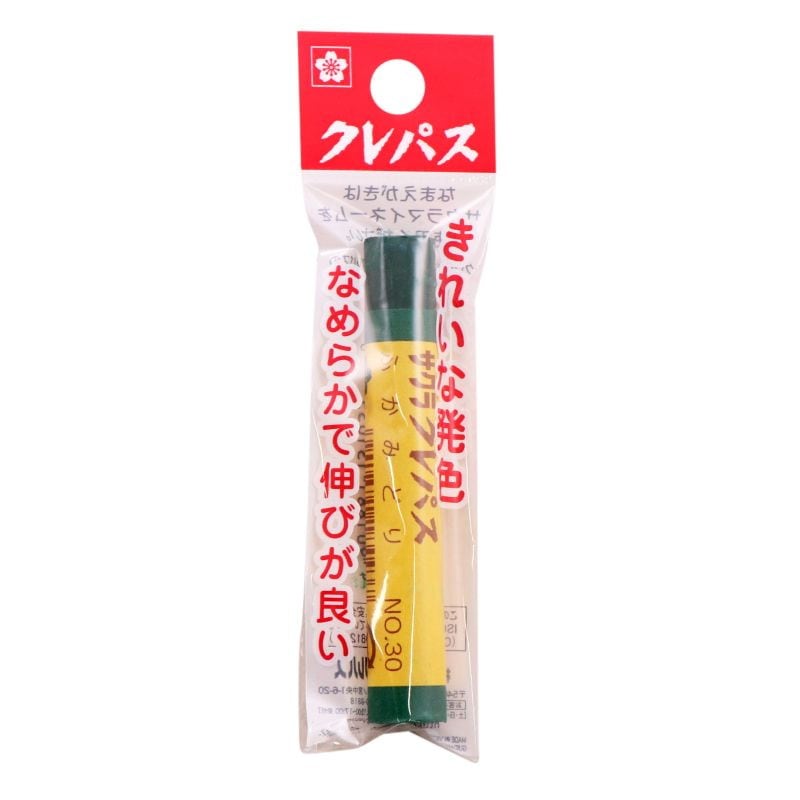 サクラクレパス クレパス太巻単色フック ふかみどり LP-P#30 ＬＰ 絵画材料 クレパス太巻（単色） クレパス