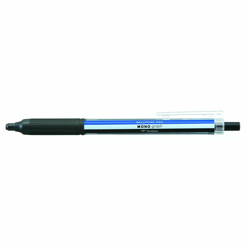 トンボ鉛筆 油性ボールペン モノグラフライト 0.38mm モノカラー BC-MGLU01