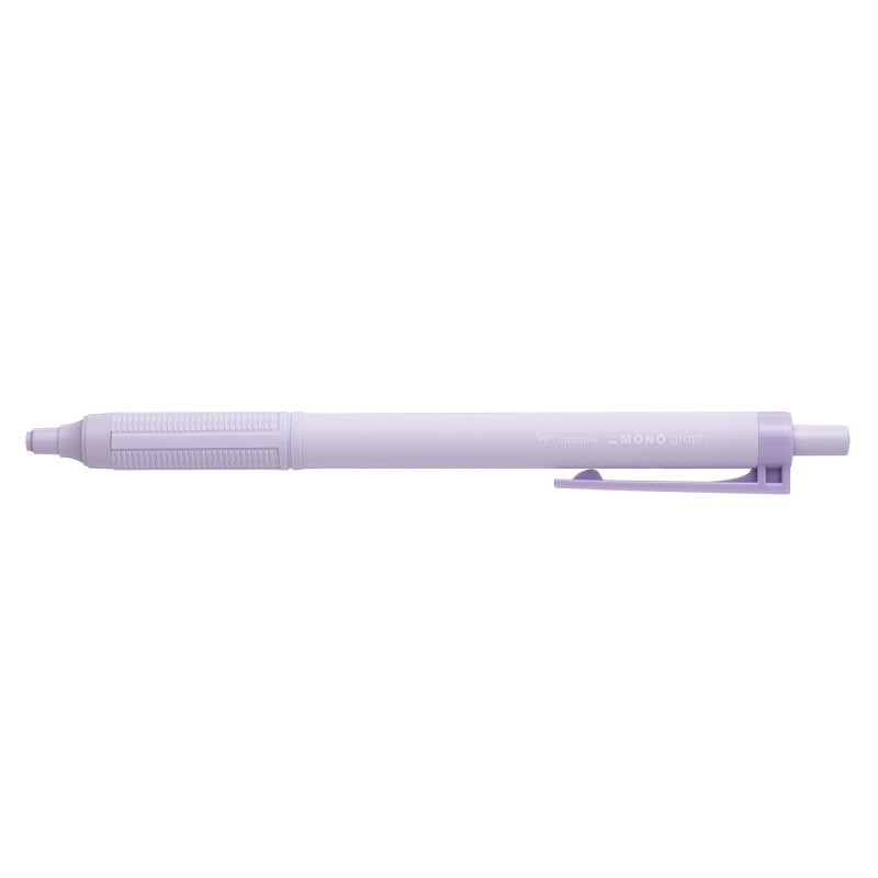 トンボ鉛筆 油性ボールペン モノグラフライト 0.38mm スモーキーパープル BC-MGLU95