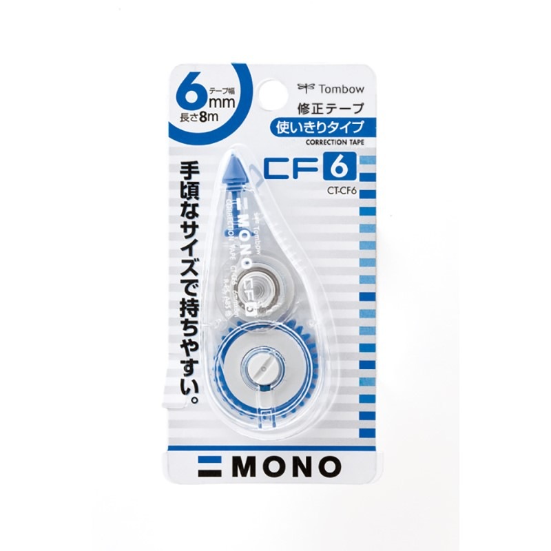 トンボ鉛筆 修正テープ モノ 6mm CT-CF6
