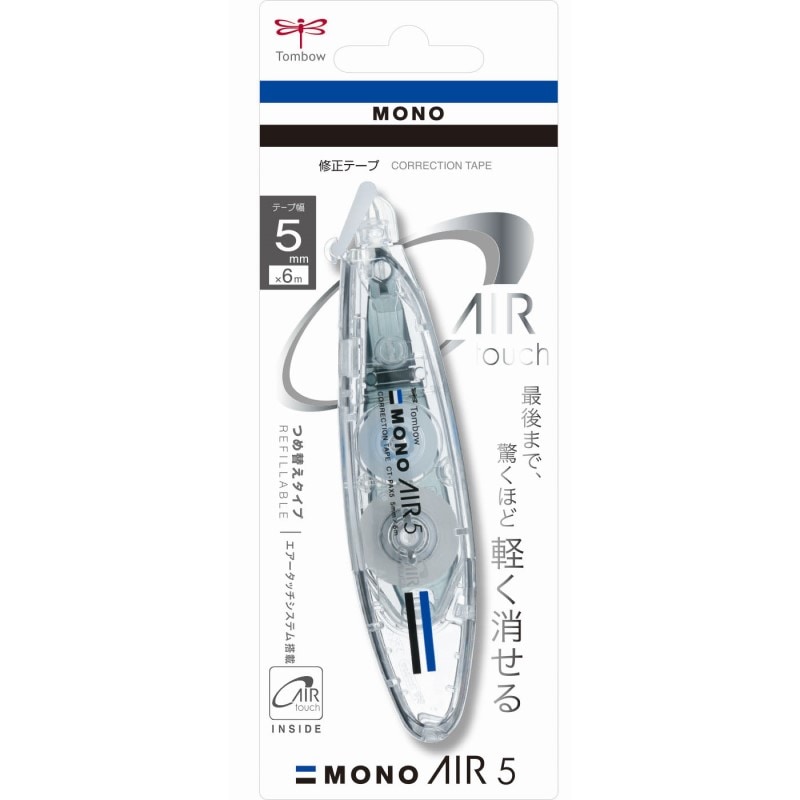 トンボ鉛筆 修正テープ モノエアーペン 5mm CT-PAX5