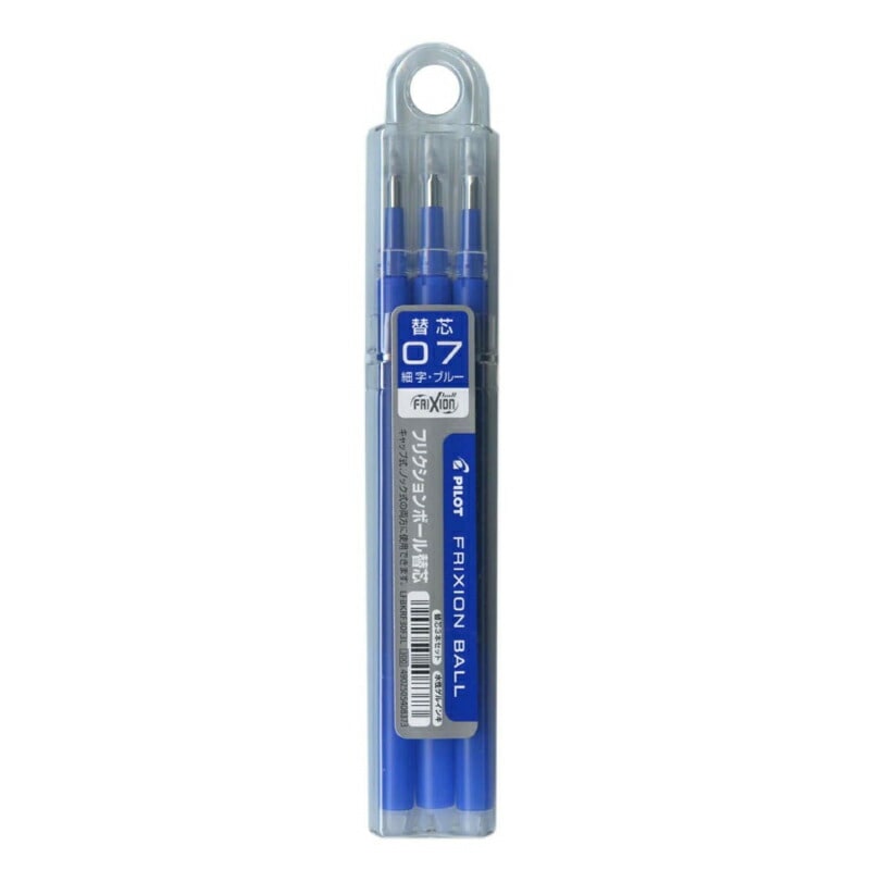 【10個セット】パイロット フリクションボール 替え芯 0.7mm 青3本入 単色用 LFBKRF30F3L リフィル
