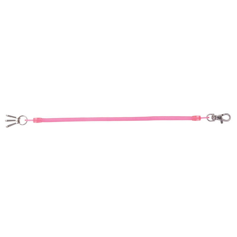 レイメイ藤井 コイルキーチェーン 100cm ピンク GLK301P キーチェーン 桃色 ピンク 100cm