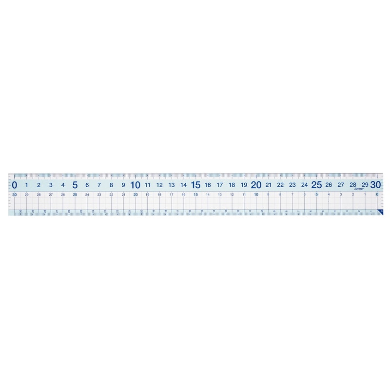 レイメイ藤井 先生おすすめ直定規 30cm APJ257 定規 30ｃｍ 文具 算数 図工 学生 小学生 児童 学校 授業
