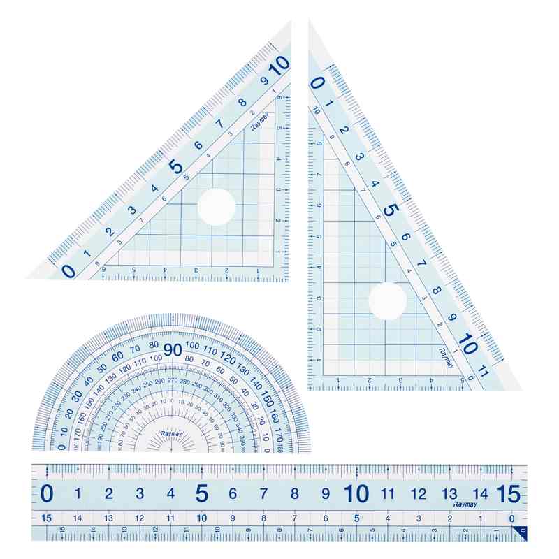 レイメイ藤井 先生おすすめ定規セット 小 APJ409 定規セット 文具 算数 図工 学生 小学生 児童 学校 授業