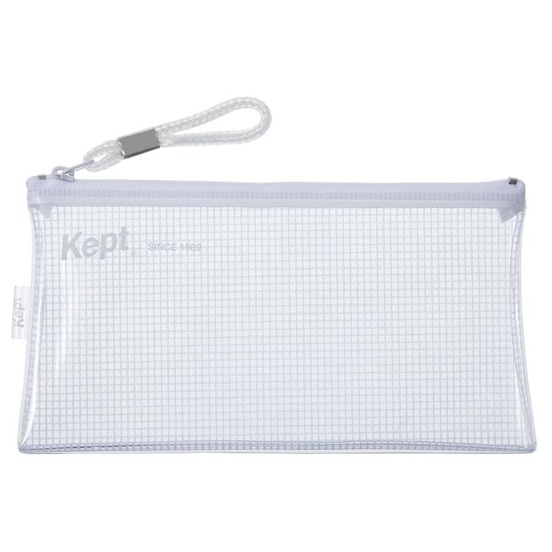 レイメイ藤井 Kept クリアペンケース ホワイト KPF603W ペンケース ホワイト 白 文具 クリア 透明 kept 学生