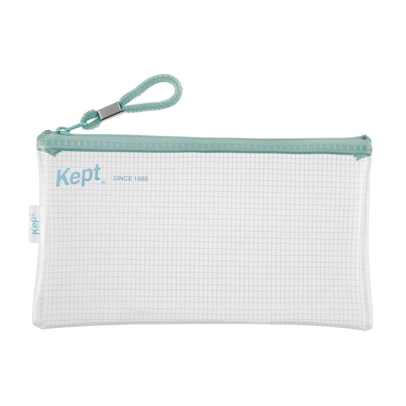 レイメイ藤井 Keptクリアペンケース グレイッシュグリーン KPF6031GM ペンケース グリーン 文具 クリア 透明 kept 学生