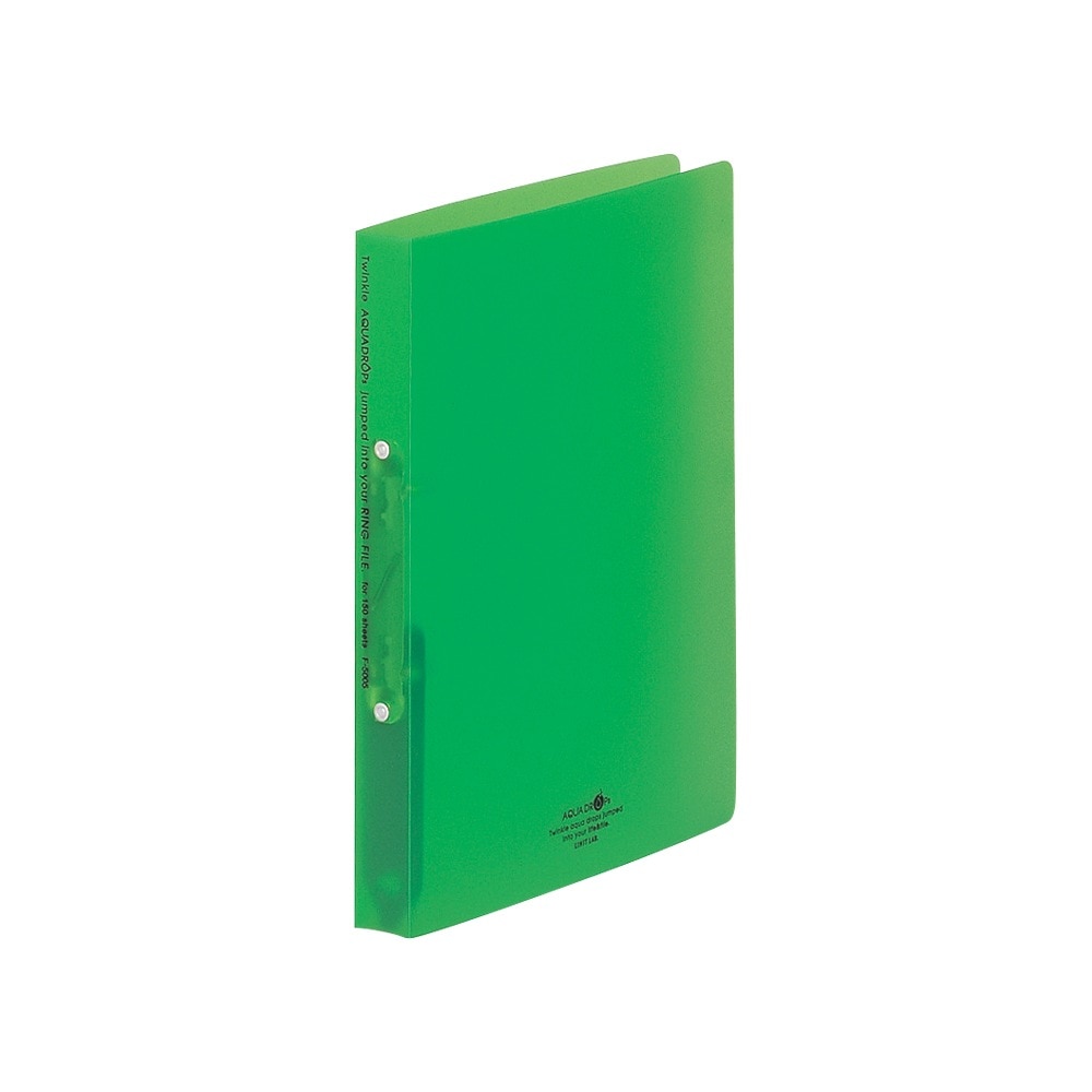 リヒトラブ リングファイル ツイストリング 黄緑 F5005-6