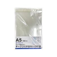 ワールドクラフト ゴミの出ないOPP袋 A5サイズ 100枚入り WSP-A5-100 ラッピング 収納 透明袋