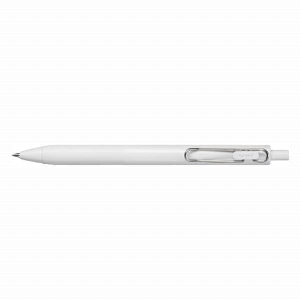 三菱鉛筆 ユニボールワン 0.38 白 UMNSC38.1 ゲルインクボールペン uni-ball one ノック式 クリエイティブカラー