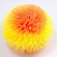 フラワータワシ☆フローラ【デラックス】 浴槽・タイル用１個（食器用の２倍の生地を使用）☆宅配便限定！メール便不可。|フラワータワシ　ＦＬＯＲＡ（フローラ）