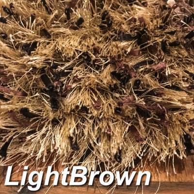 【songdream】ラグ ライトブラウン