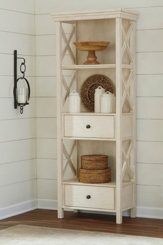 【ASHLEY】 Bolanburg Display Cabinet  ［size:W64 D37 H191cm］  D647-76