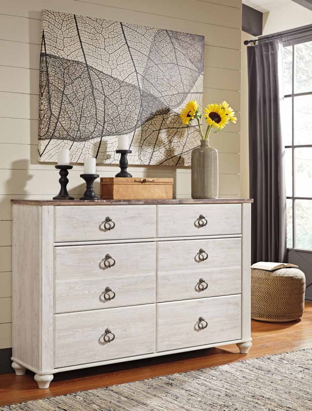 【ASHLEYオフィシャルショップ】Willowton Dresser  ［size:W155 D40 H103cm］B267-31