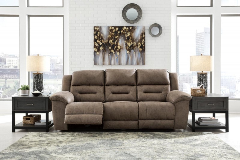 【ASHLEY】Stoneland Reclining Sofa  ［size:W229 D104 H107cm］ 3990588