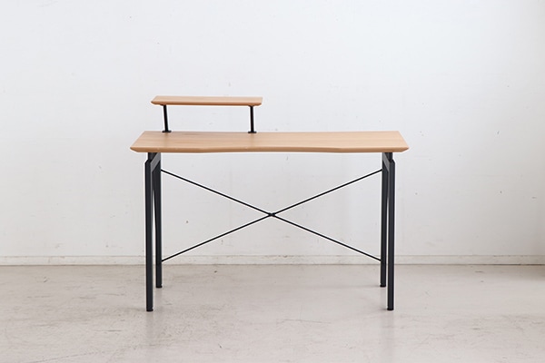 オークデスク 机 木製机 書斎机 ユニットデスク パソコンデスク 脚と開き戸 幅