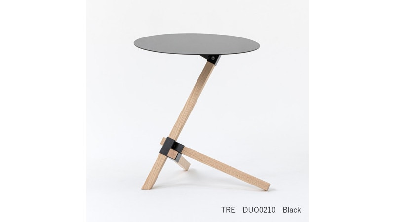 サイドテーブル　TRE　DUO0210　Black
