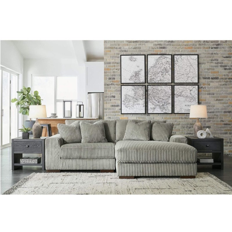 【ASHLEY】Lindyn 2-Piece Sectional with Chaise ［size:W255 D178 H97cm］ 2110516/65 2110517/64