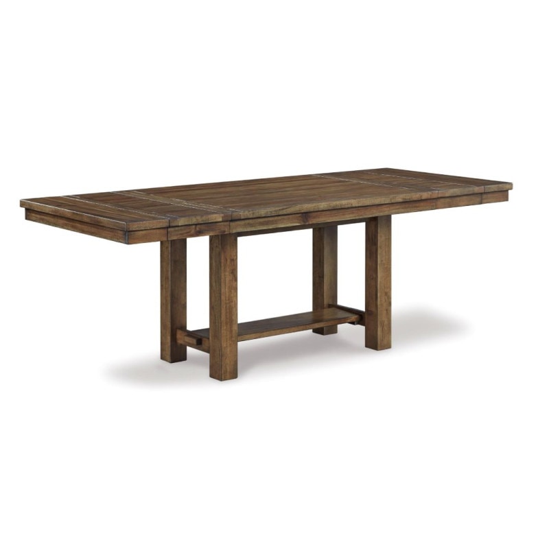 【ASHLEY】Moriville Rectangular Ext.Table ［size:W91 D157/187/218  H77cm］ D631-45