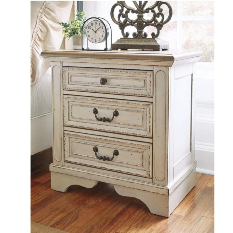 【ASHLEY】Realyn Night Stand  ［size:W69 D43 H70cm］   B743-93