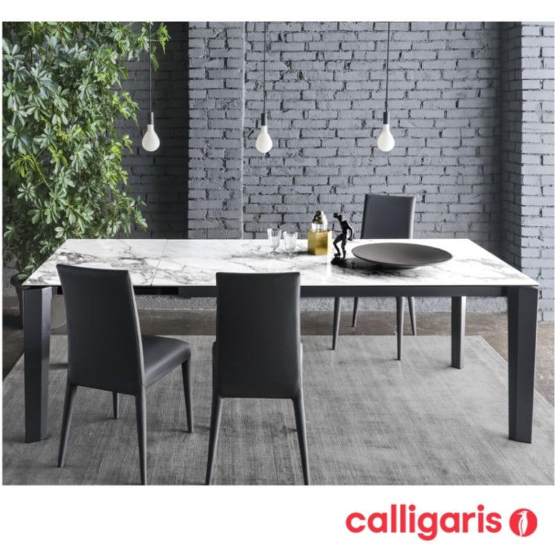 ダイニングテーブル Calligaris カリガリス Table  Delta ceramic CS4097-R160