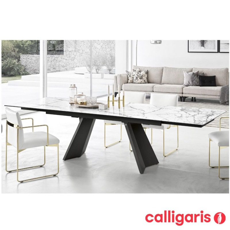 ダイニングテーブル Calligaris カリガリス Table  Icaro ceramic CS4114-R160