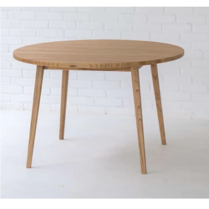 ［在庫限りで廃番］円形ダイニングテーブル LIAM(リアム) 直径114cm スンカイ材 北欧