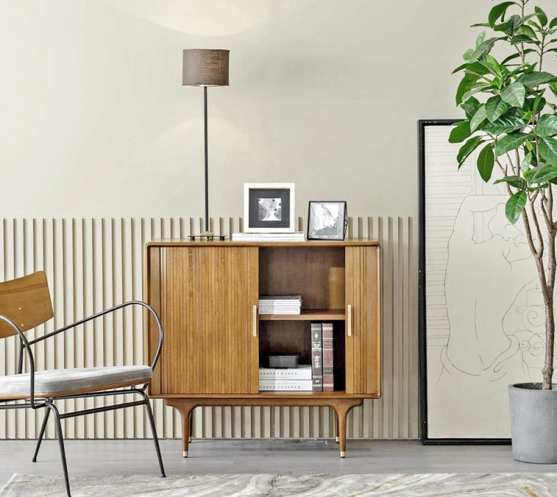 2ドア　ローキャビネット　JULIE