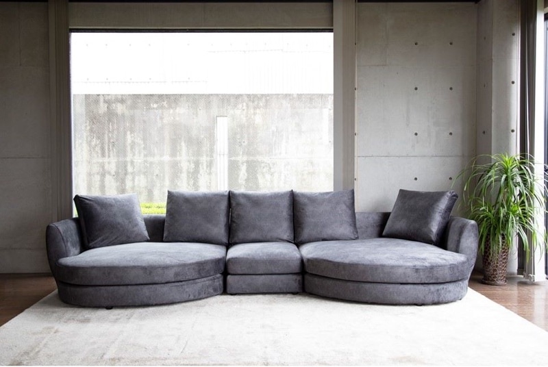 ルーミーカウチR＋レスソファー＋ルーミーカウチL　COLONEL（コロネル)